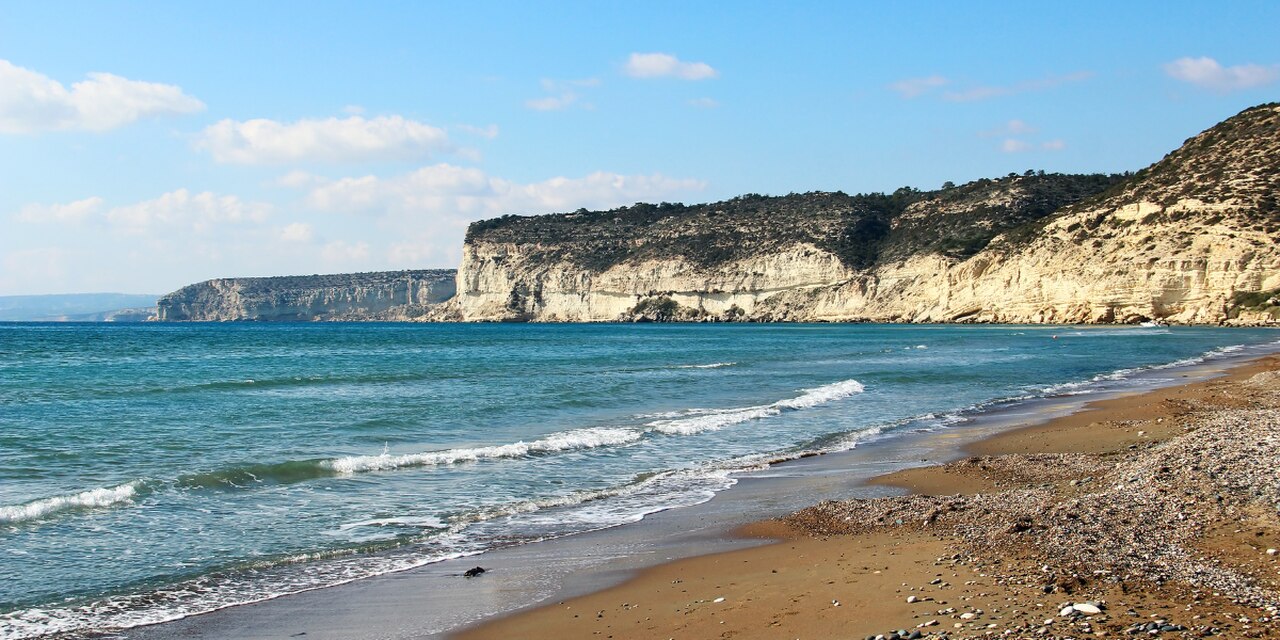 Plaża Kourion, Cypr