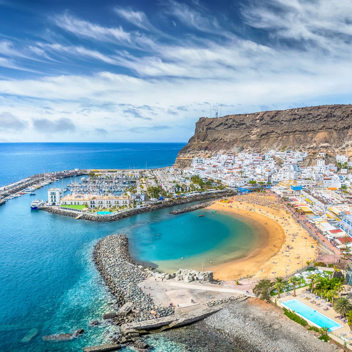 Port w Puerto de Mogán