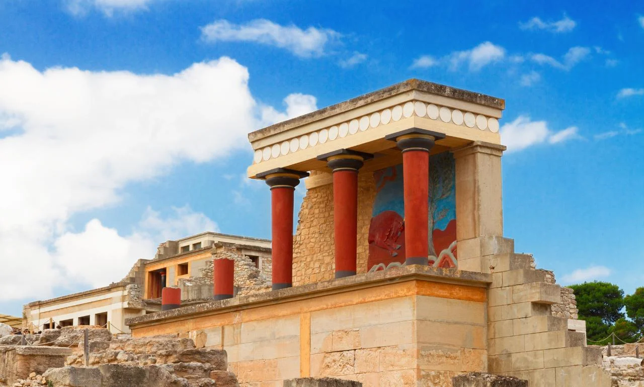 Pałac w Knossos, Kreta