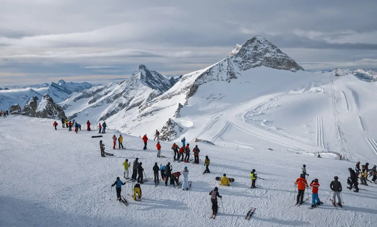 Lodowiec Hintertux, Tyrol, Austria