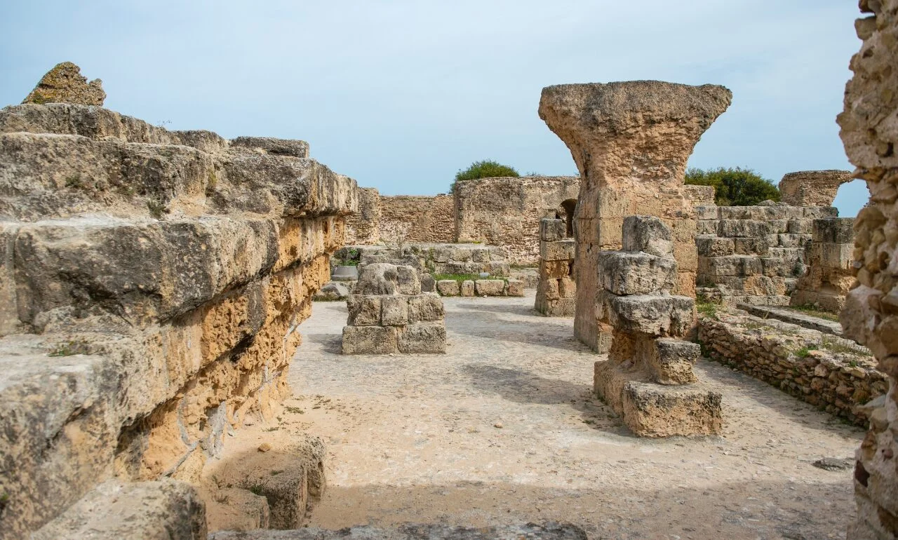 Kartagina, ruiny starożytne, Tunezja