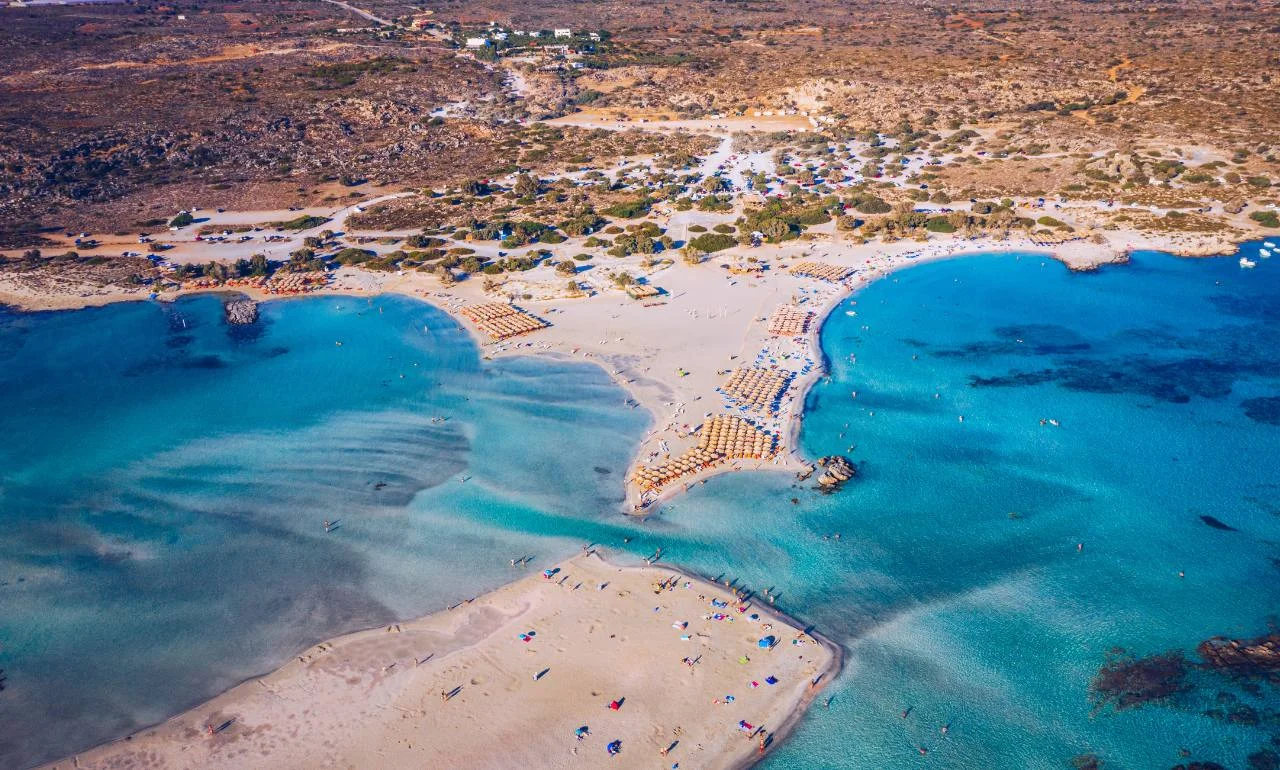 Plaża Elafonissi, Kreta