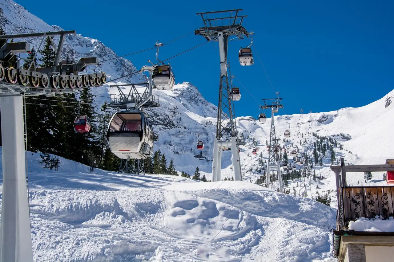 Lodowiec Stubai, Tyrol, Austria