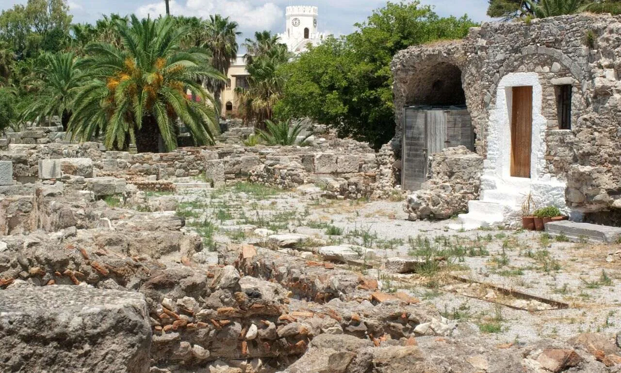 Kos, ruiny starożytnej agory