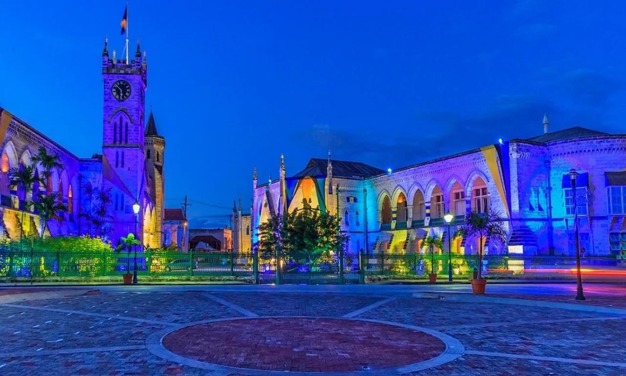 National Heroes Square w Bridgetown