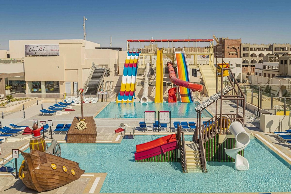 Aquapark w Amarina Abu Soma Resort, Hurghada, Egipt