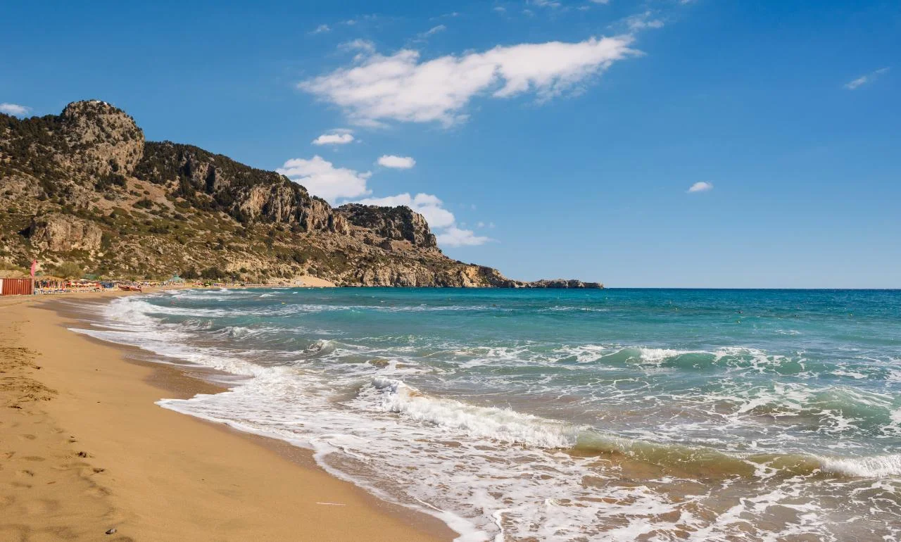 Plaża Tsambika, Rodos