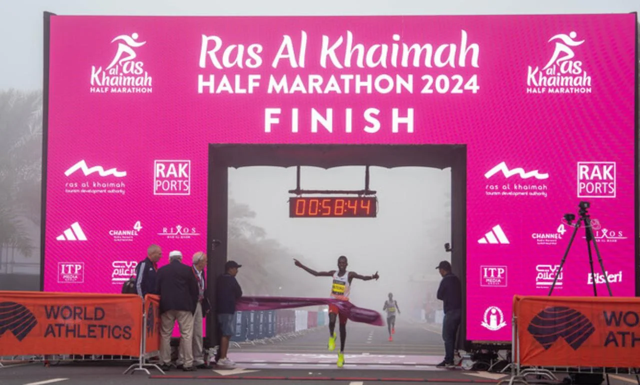 Meta półmaratonu Ras Al Khaimah