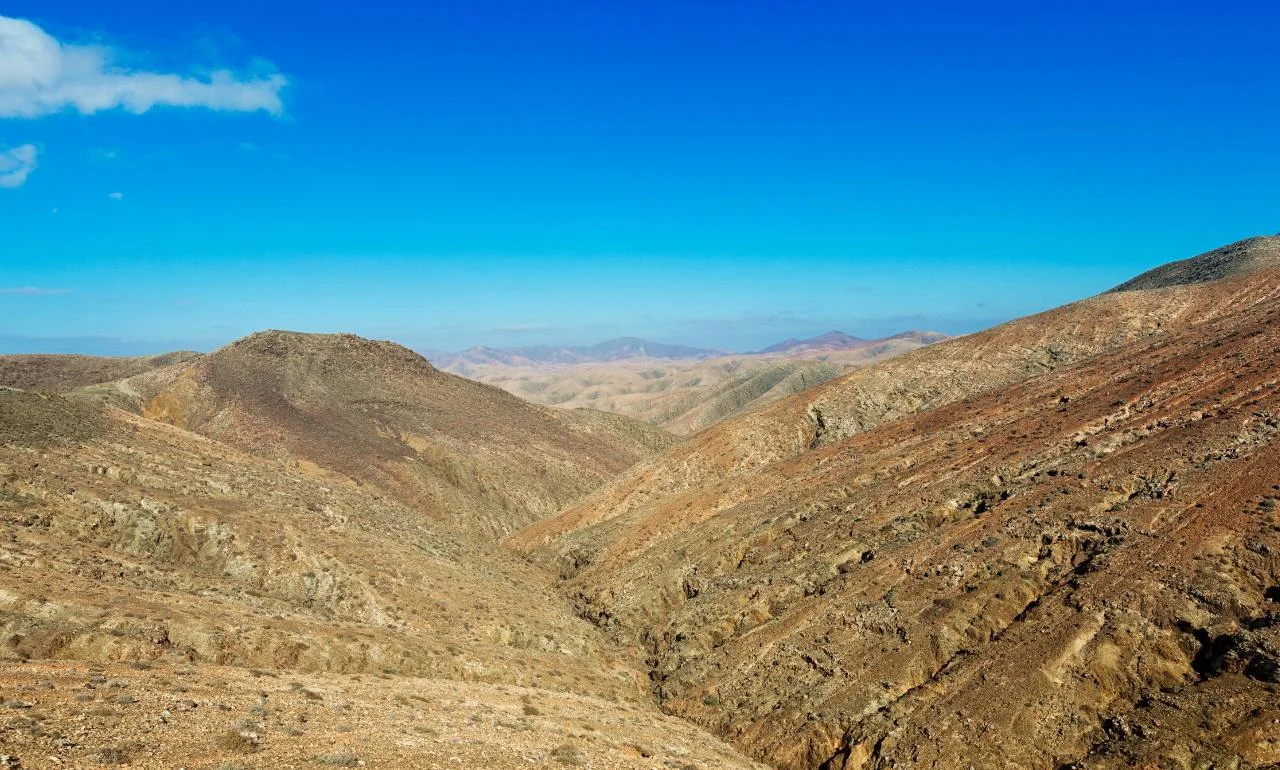 Fuerteventura, krajobraz wulkaniczny