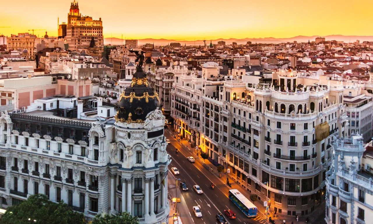 Gran Via, Madryt