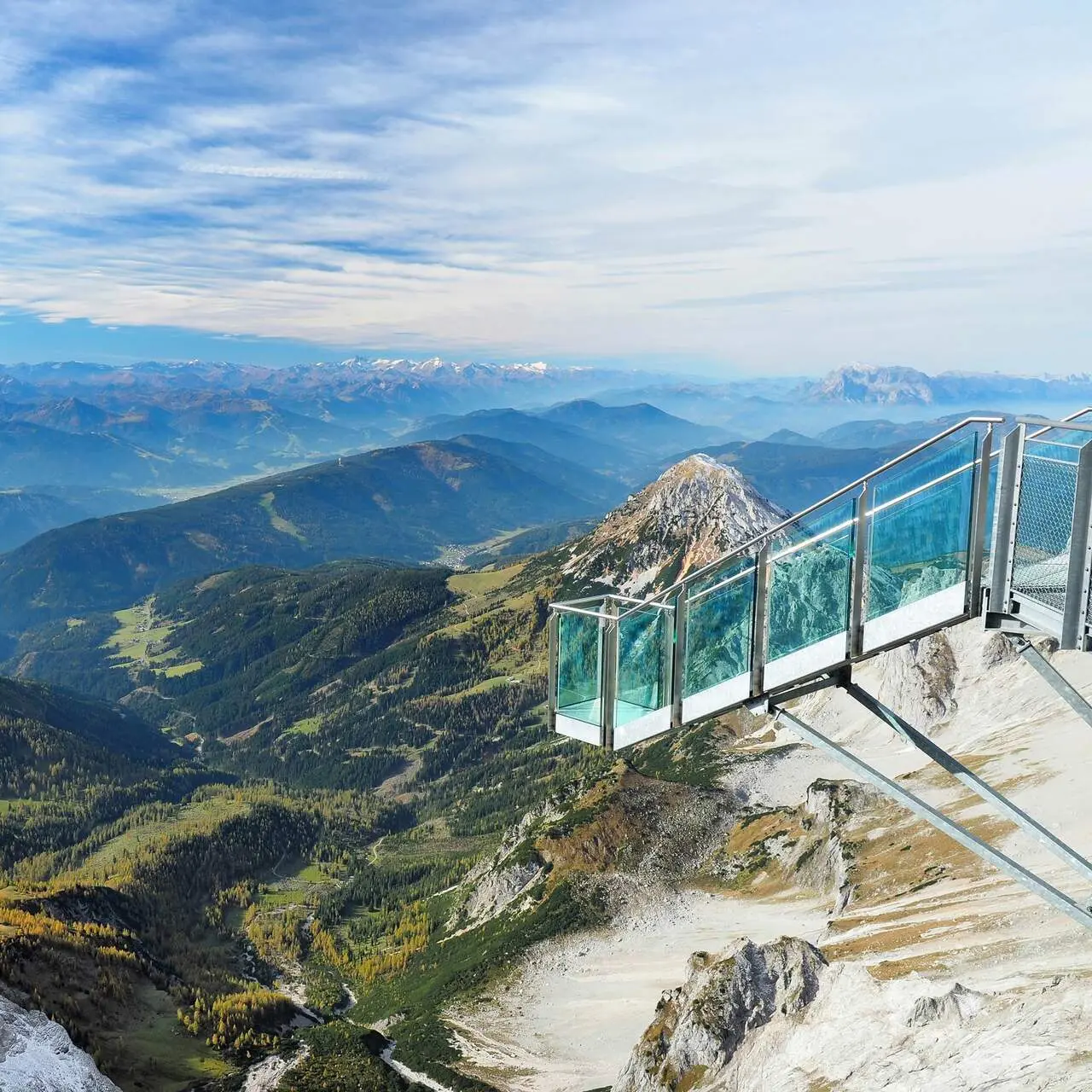 Platforma Skywalk na Dachsteinie